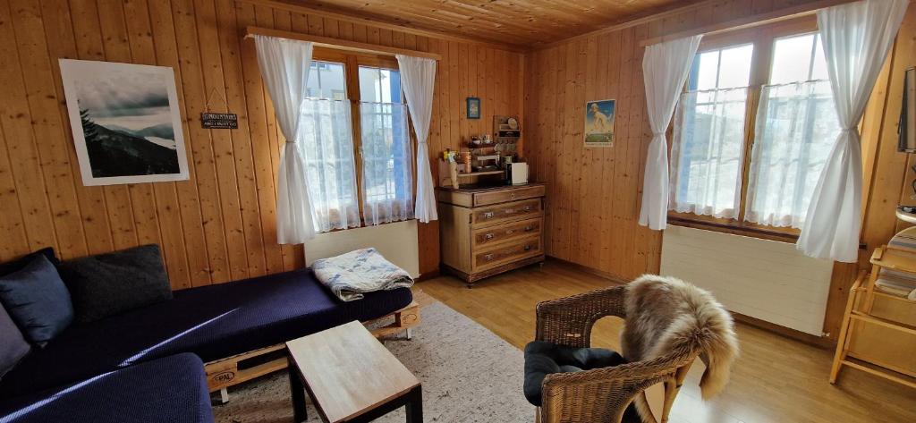 Posezení v ubytování Chalet Ferreira