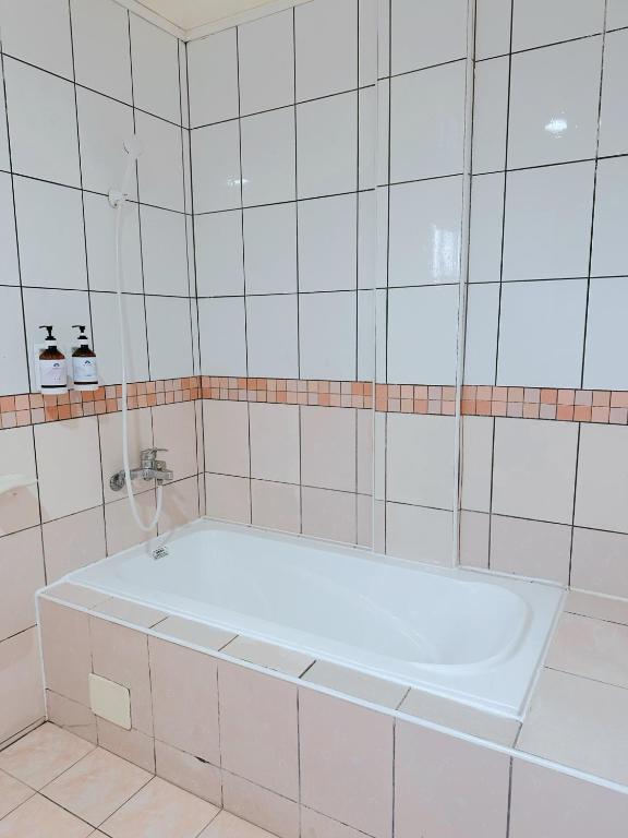 Koupelna v ubytování Hua Du Motel