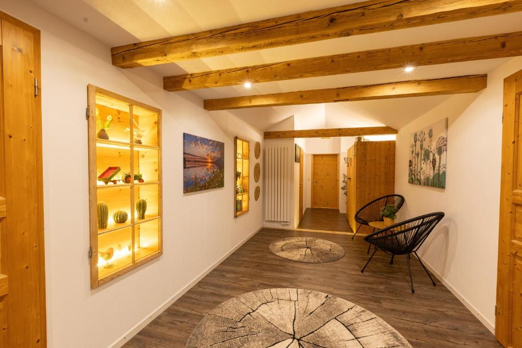 Φωτογραφία από το άλμπουμ του Ferienwohnung Froschkönig mit Sauna, inkl Königscard, Bergblick, WLAN, Parkplatz & Self Check-in σε Nesselwang