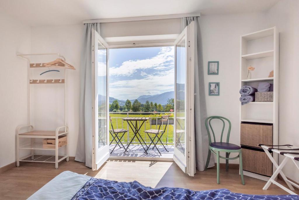 Balkón nebo terasa v ubytování Gästehaus Drachennest
