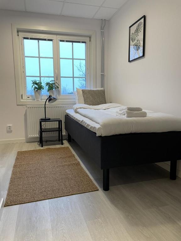 Postel nebo postele na pokoji v ubytování Forenom Hostel Gothenburg Säve