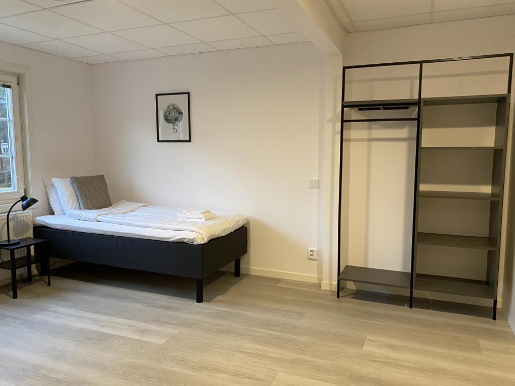 Postel nebo postele na pokoji v ubytování Forenom Hostel Gothenburg Säve