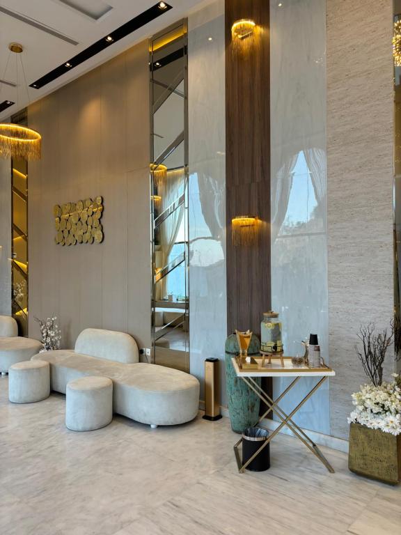 Posezení v ubytování Sudfa Hotel