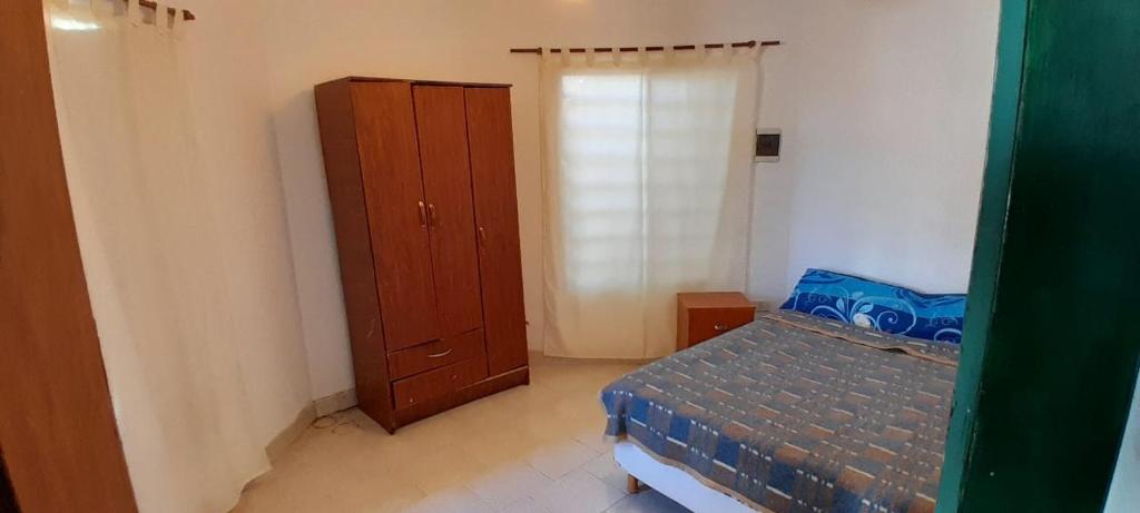 Postel nebo postele na pokoji v ubytování Departamento Trapalco