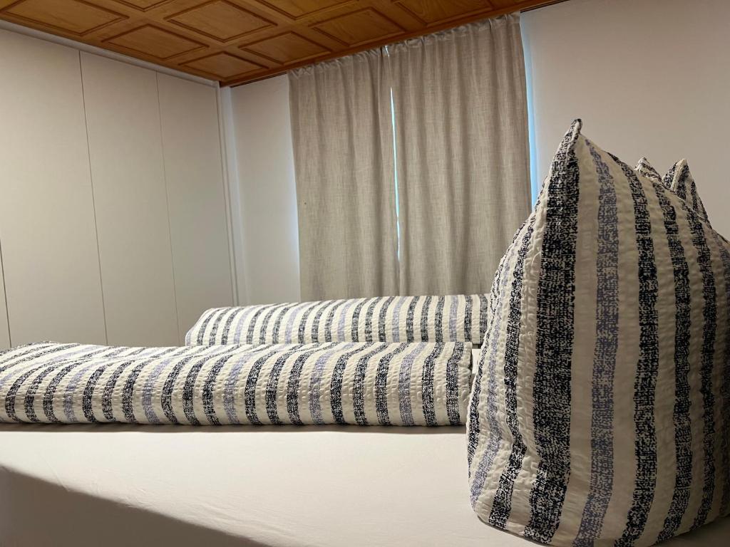 Postel nebo postele na pokoji v ubytování Panorama Appartements