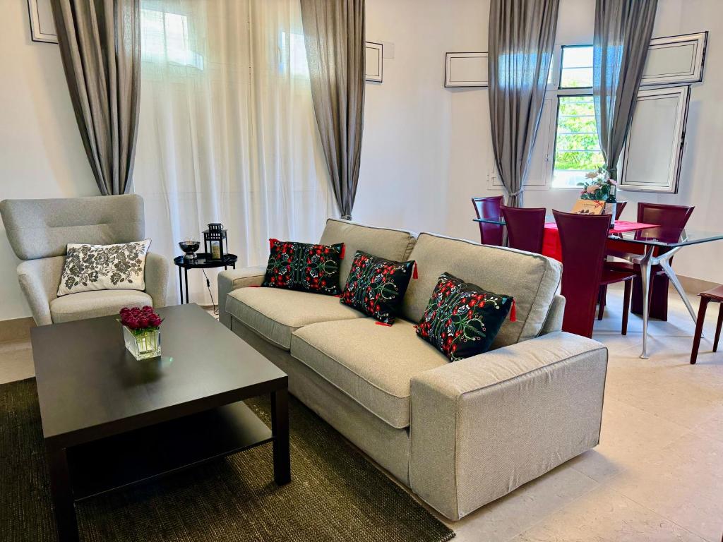 Posezení v ubytování Apartamento Parque Romano