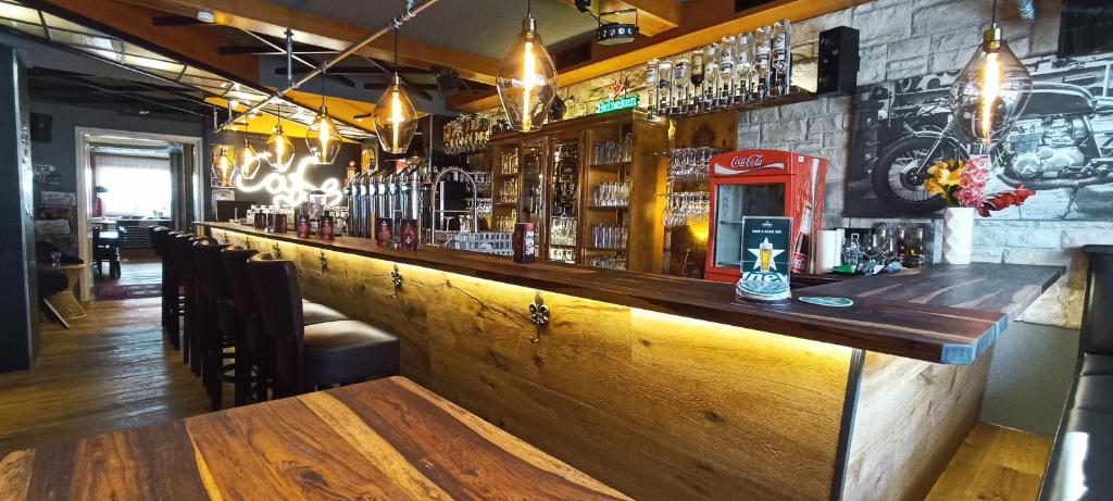 Lounge nebo bar v ubytování Gasthof Eckberg
