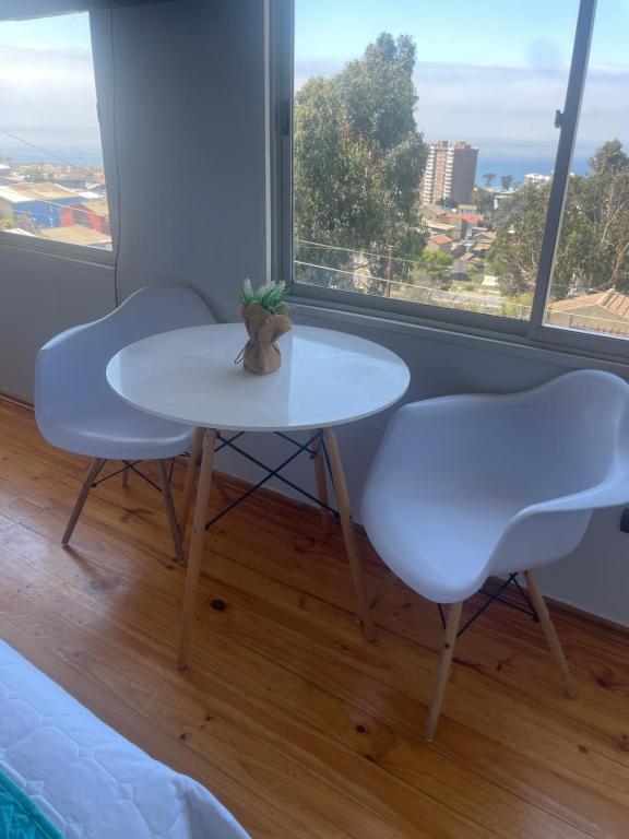 Posezení v ubytování Hostal Napoli