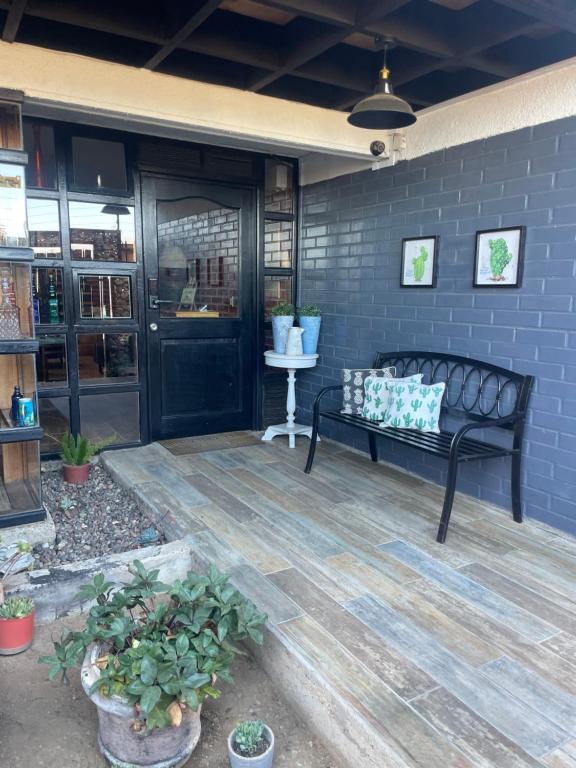 Patio nebo venkovní prostory v ubytování Hostal Napoli