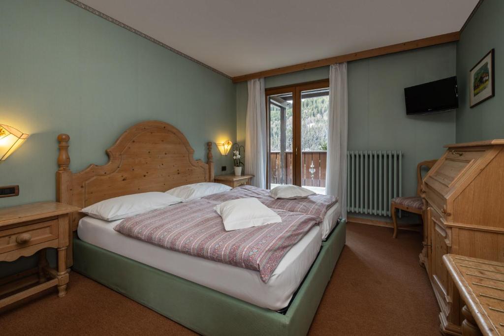 Voodi või voodid majutusasutuse HOTEL GARNi NORMA toas