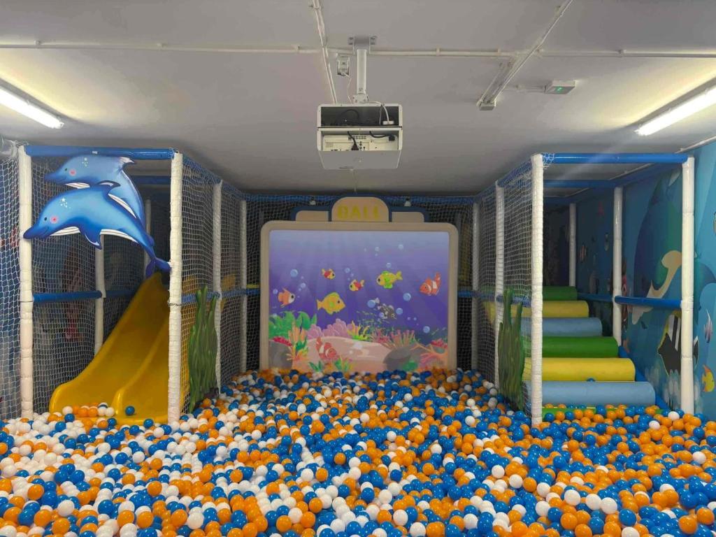 Dětský klub v ubytování Plaża Resort Łeba & Wellness