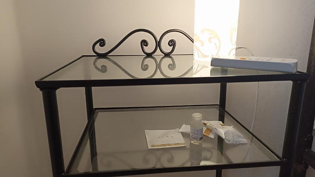 Postel nebo postele na pokoji v ubytování Carloforte Appartamento con Vista IUN R2015