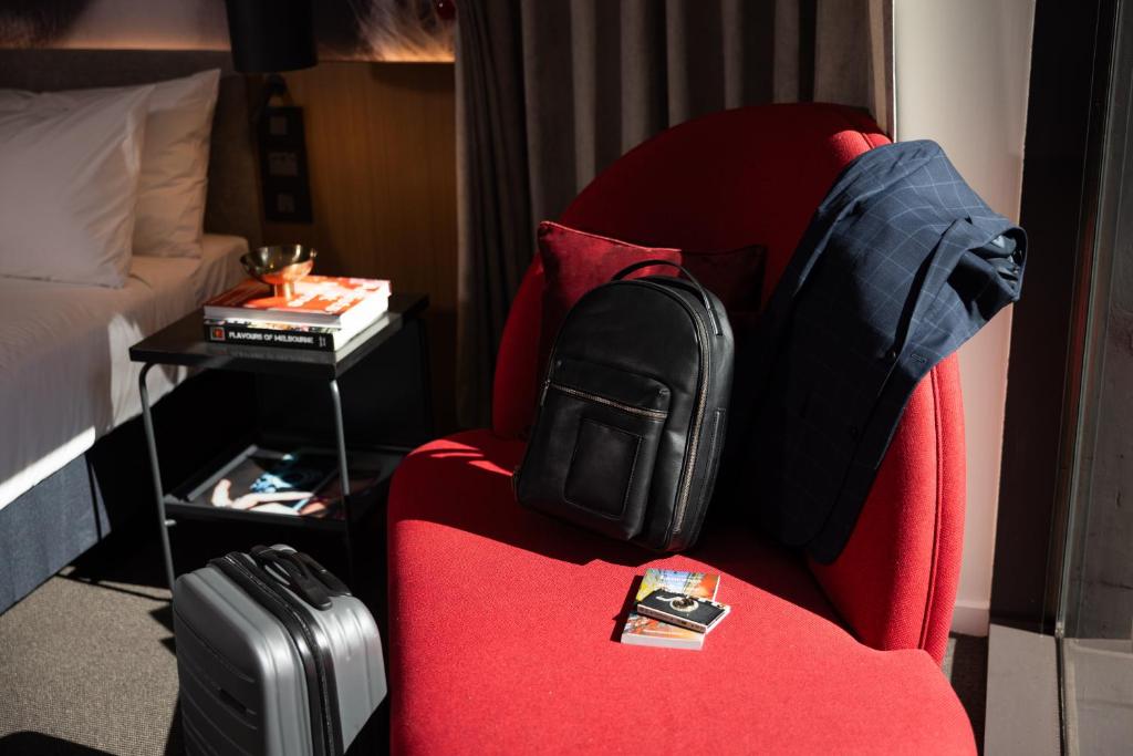 Posezení v ubytování Hotel Indigo Melbourne on Flinders by IHG