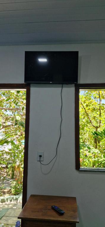 TV a/nebo společenská místnost v ubytování Cores de Boipeba