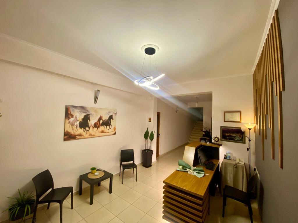 Posezení v ubytování Hotel Metali