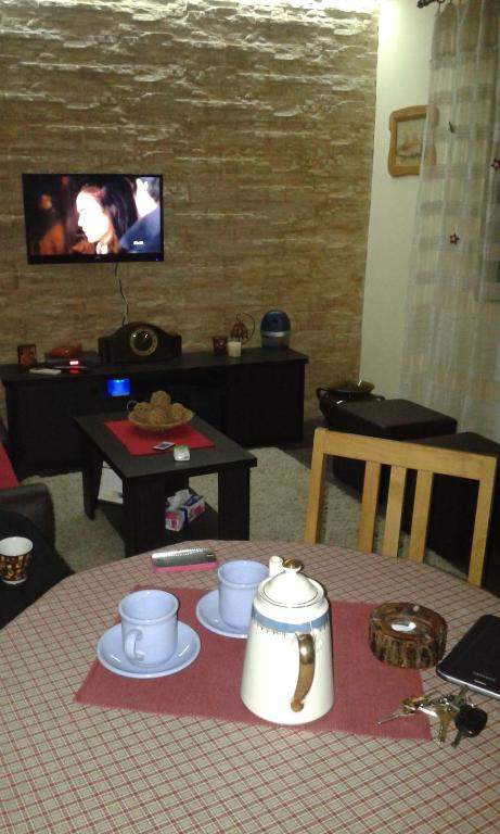 TV a/nebo společenská místnost v ubytování Holiday Home Di More