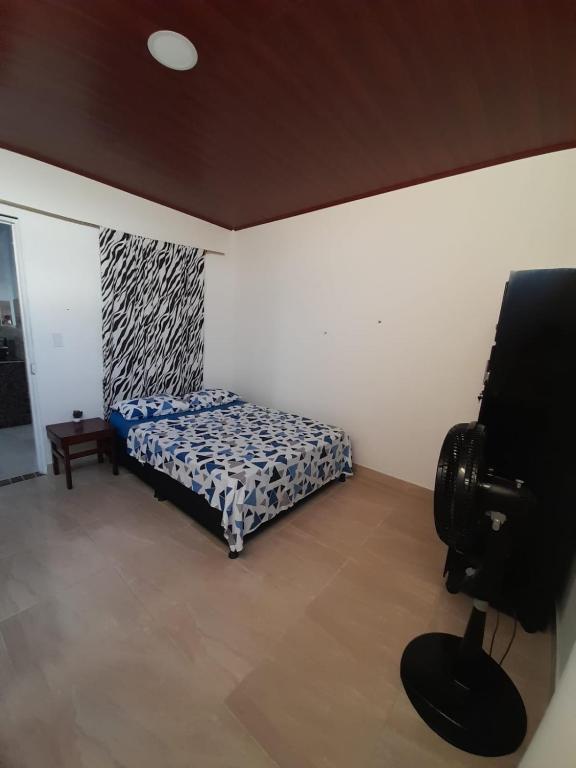 Postel nebo postele na pokoji v ubytování Apartahotel Zamflor