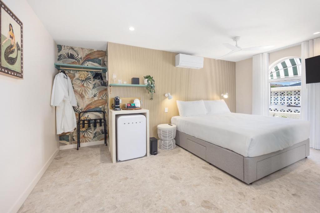 Postel nebo postele na pokoji v ubytování The Shores Miami