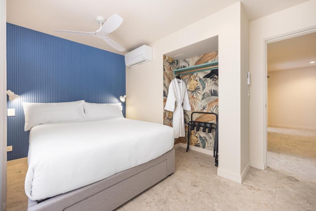 Postel nebo postele na pokoji v ubytování The Shores Miami