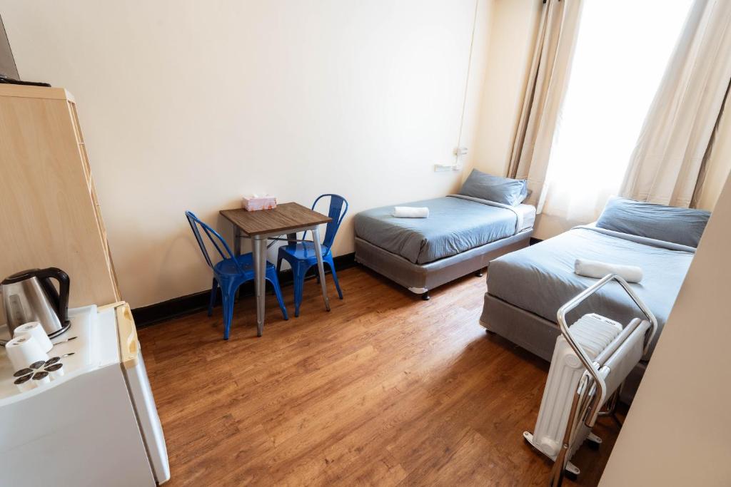 Postel nebo postele na pokoji v ubytování Flinders Backpackers