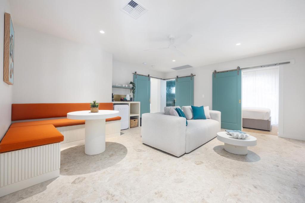 Posezení v ubytování The Shores Miami