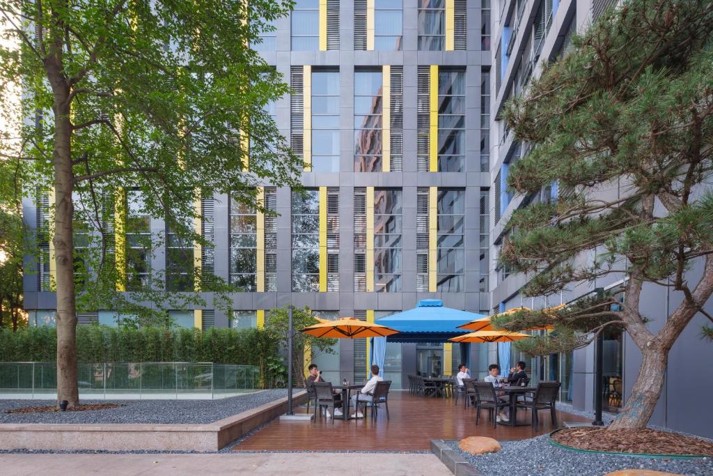 Budova, kde se hotel nachází