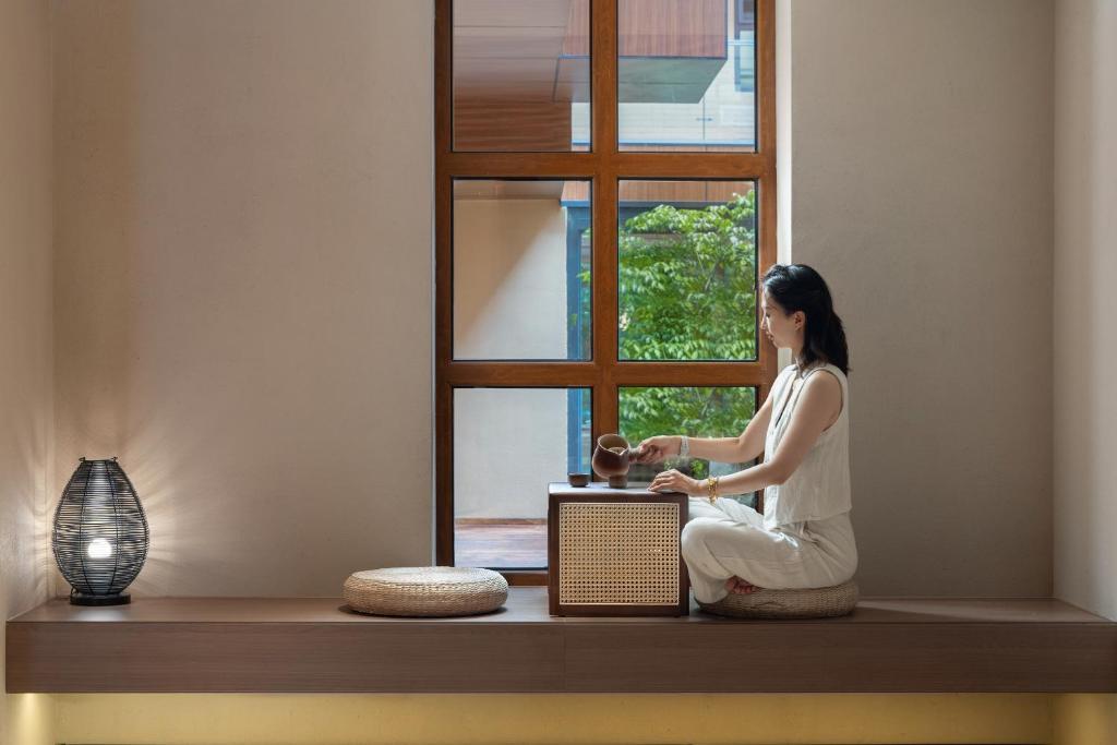 Hosté ubytování Xueting Songjiangyue Hidden Courtyard Hotel