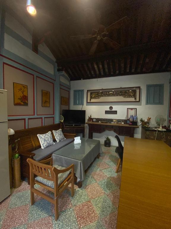 Posezení v ubytování 模範人家-包棟-彼岸市區館