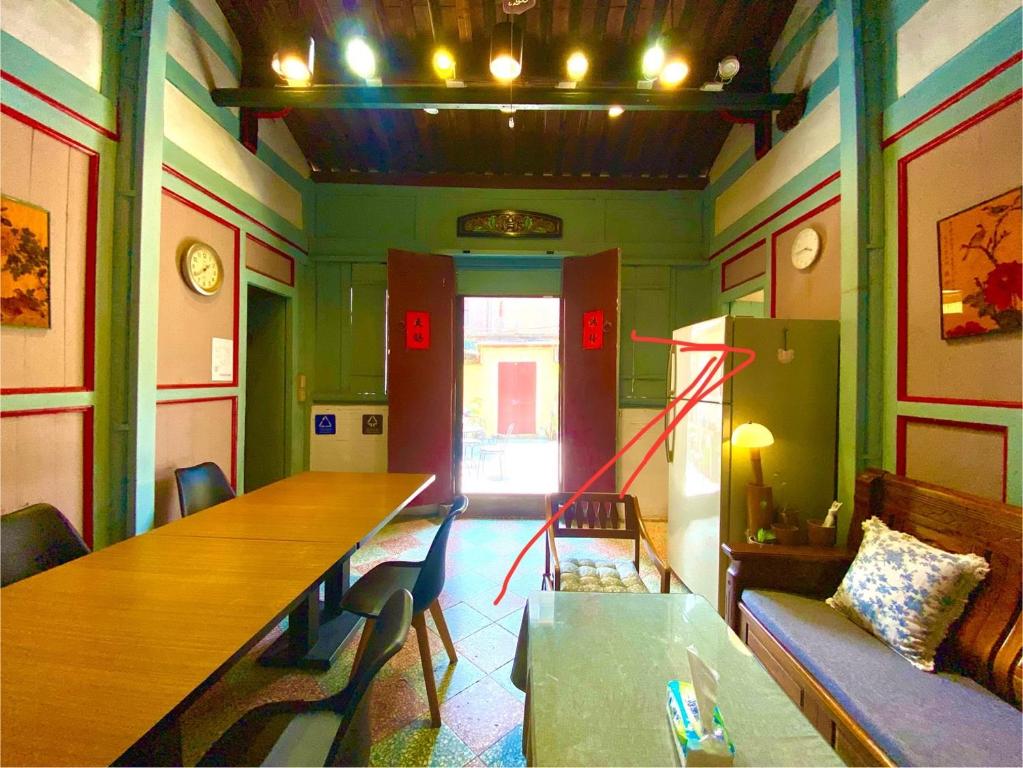 Posezení v ubytování 模範人家-包棟-彼岸市區館