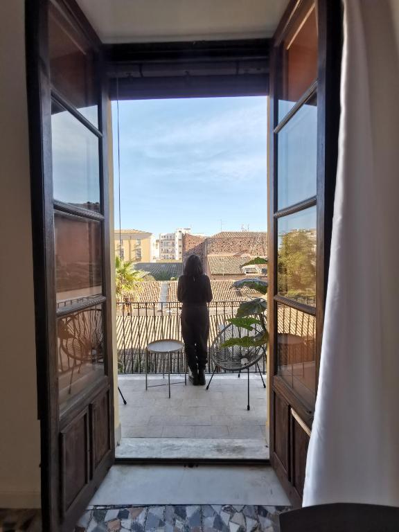 Balkón nebo terasa v ubytování Tiritù Apartments