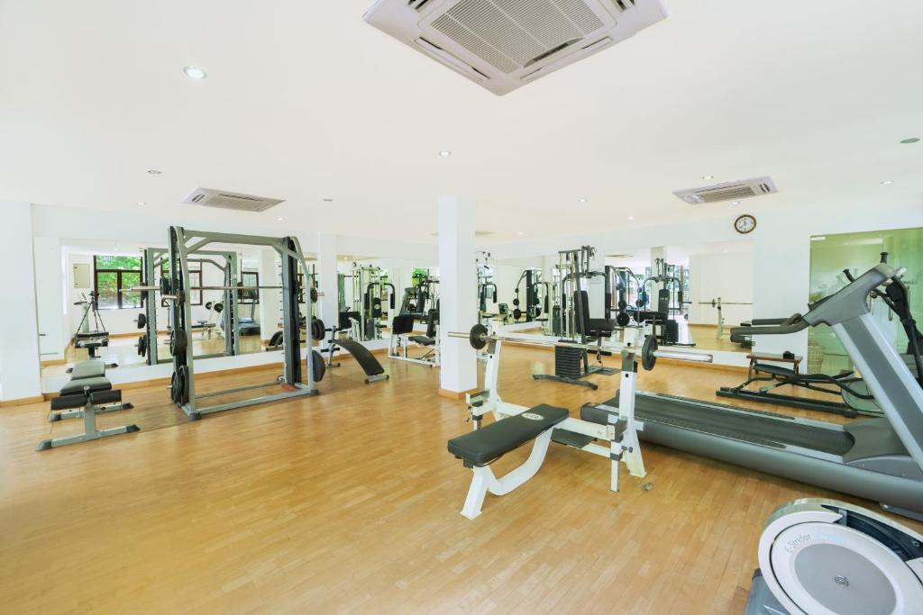Fitness centrum a/nebo fitness zařízení v ubytování Mount Randholee Resorts & Spa