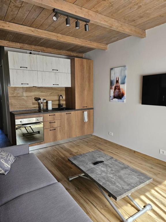 Kuchyňa alebo kuchynka v ubytovaní Moda Apartments Scalette