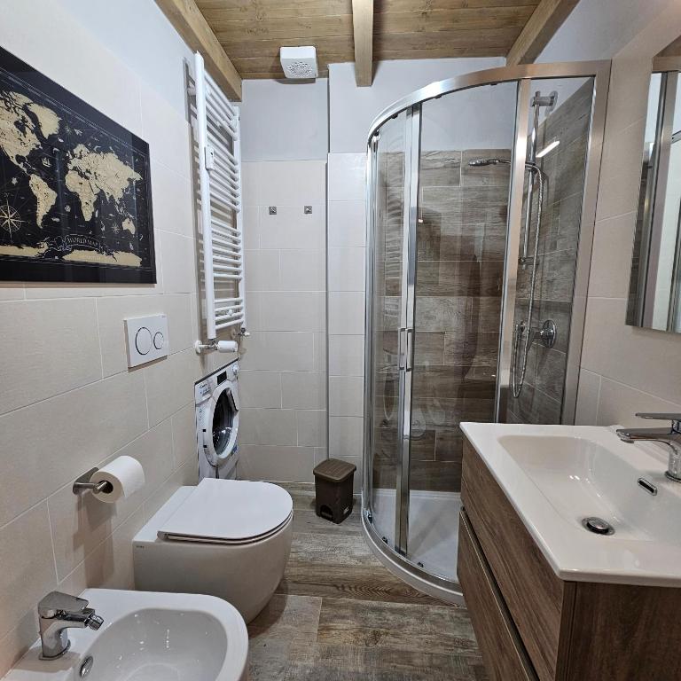 Kúpeľňa v ubytovaní Moda Apartments Scalette