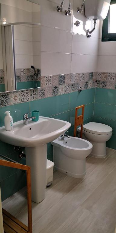 Łazienka w obiekcie Villetta Porto Selvaggio