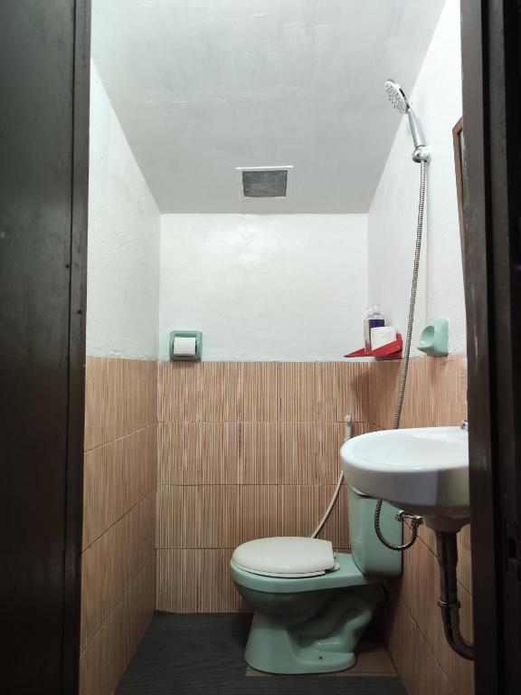 Koupelna v ubytování Garpeza Backpackers