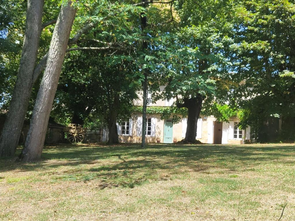 Zahrada ubytování La Maison de Bujan