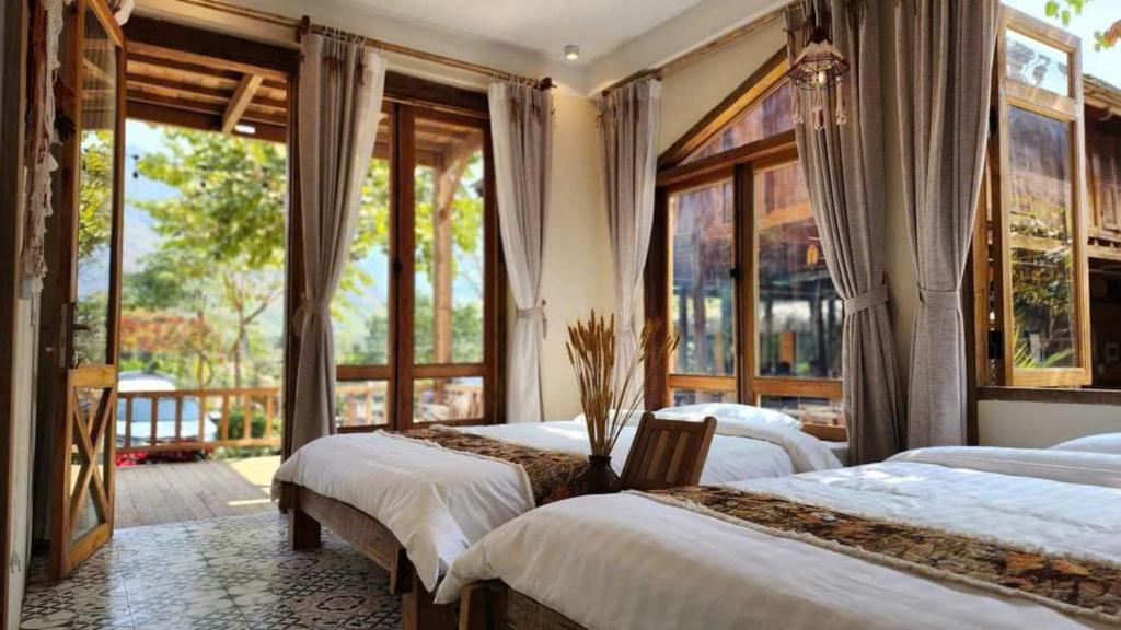 Gallery image of Mai Chau 4 Seasons Bungalow & Hotel in Mai Chau
