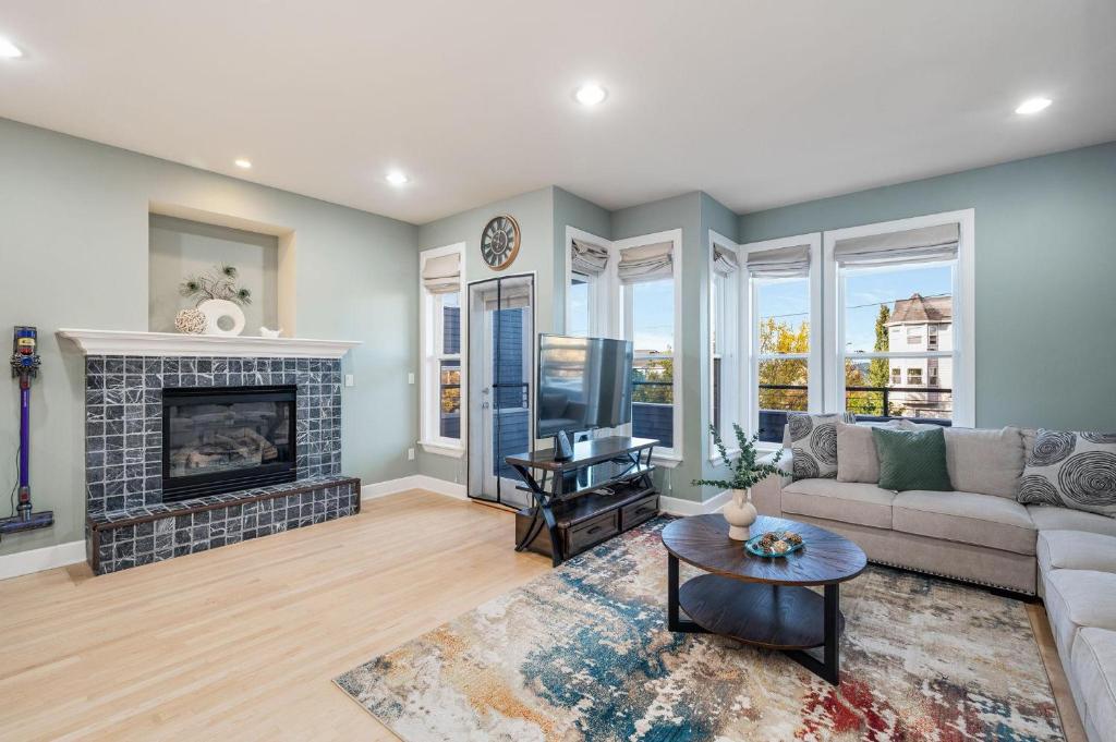 Posezení v ubytování Perch - Phinney Guest House