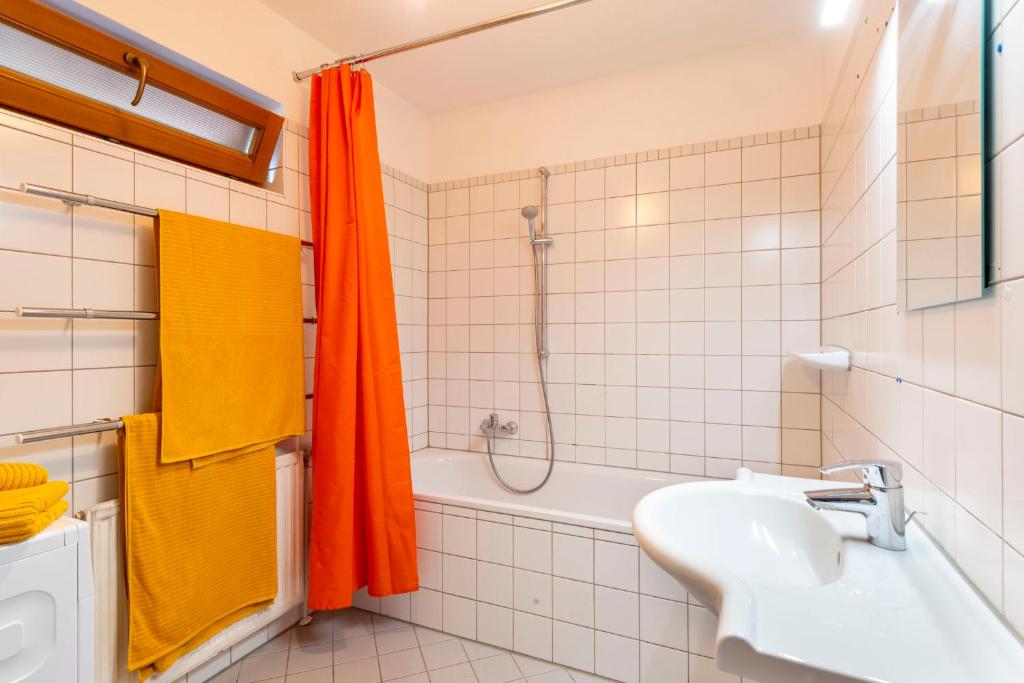 Koupelna v ubytování Apartments Sopherl - by myNests