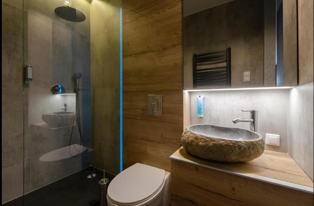 LupoApartments z Klimatyzacją do wyboru z Jacuzzi Pole Dance Parking Dostęp na Kod - One-Bedroom Apartment (without Bathtub)