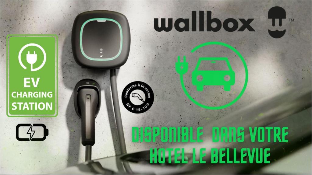 Certifikát, hodnocení, plakát nebo jiný dokument vystavený v ubytování Hotel le Bellevue