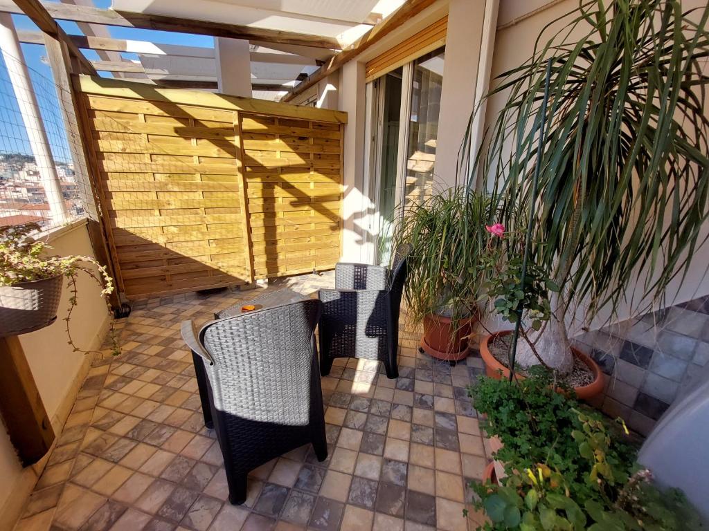 Balkón nebo terasa v ubytování Nughe 'e' Oro Guesthouse