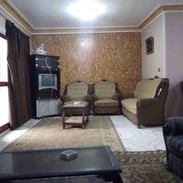 Posezení v ubytování Ghalia house
