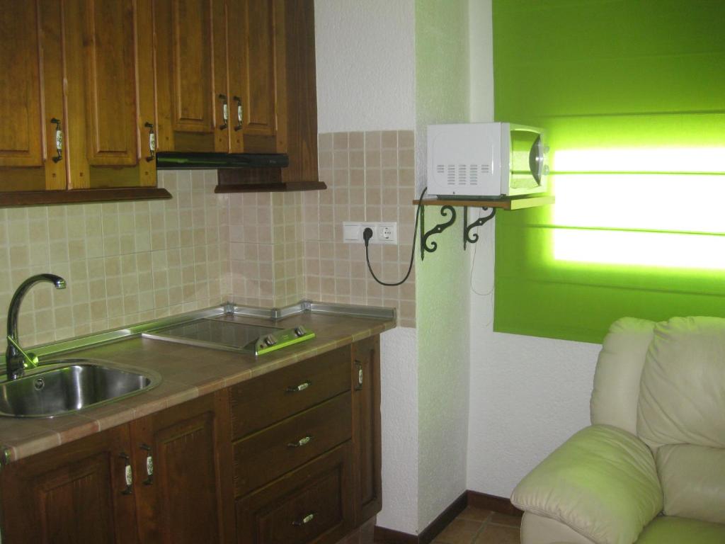 Kuchyň nebo kuchyňský kout v ubytování Casa Viola De Cazorla