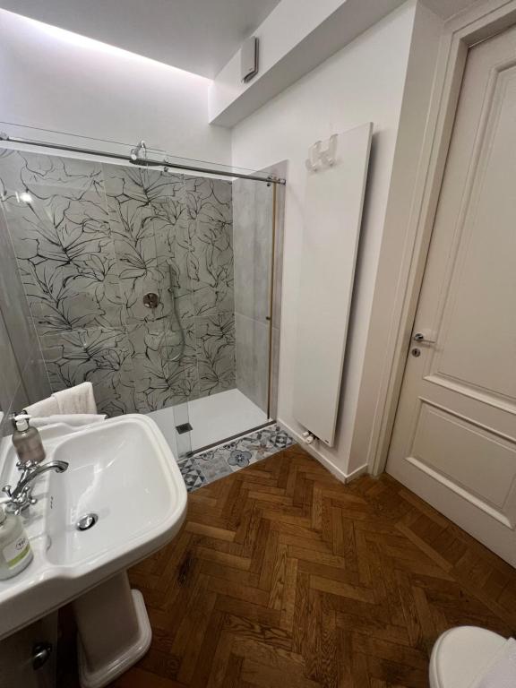 Koupelna v ubytování Room Verona Ai Duchi