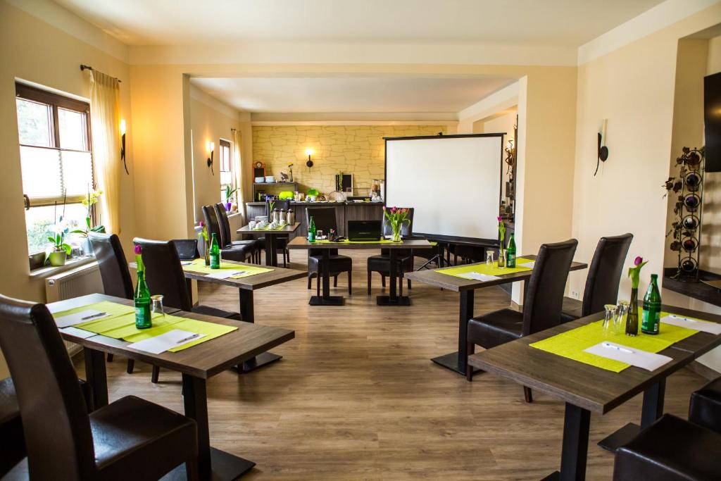 Posezení v ubytování Hotel Weisse Elster