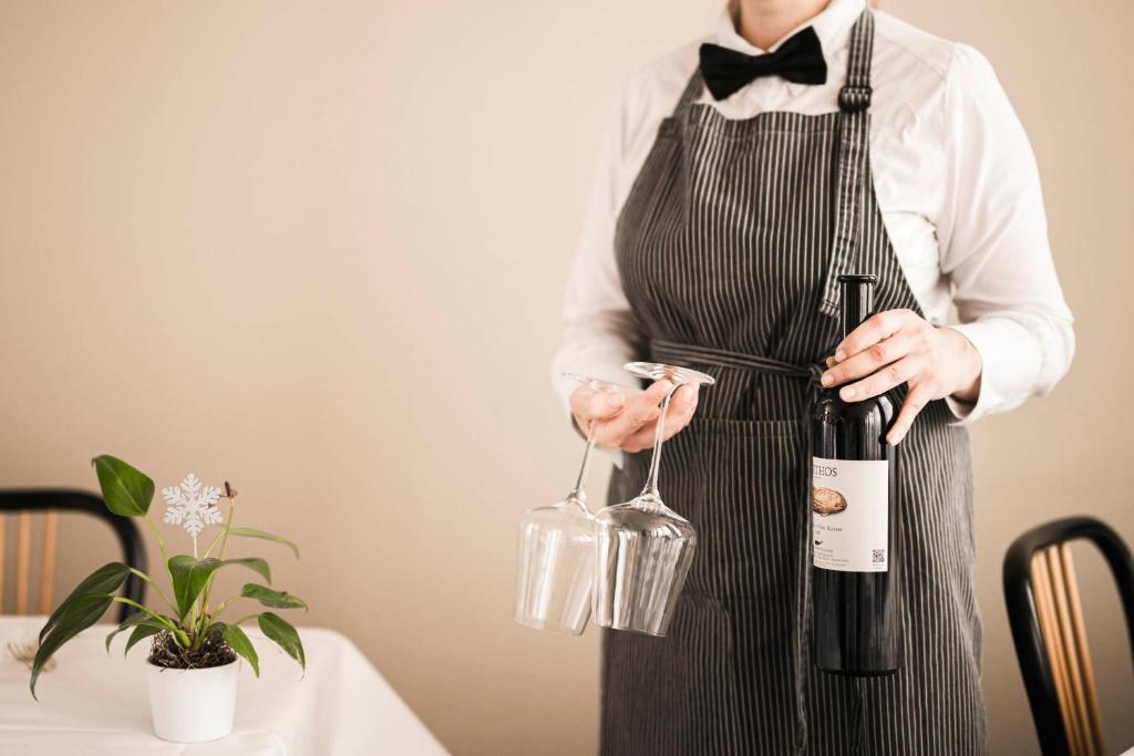 Členové personálu v ubytování Boutique & Gourmet Hotel Orso Grigio
