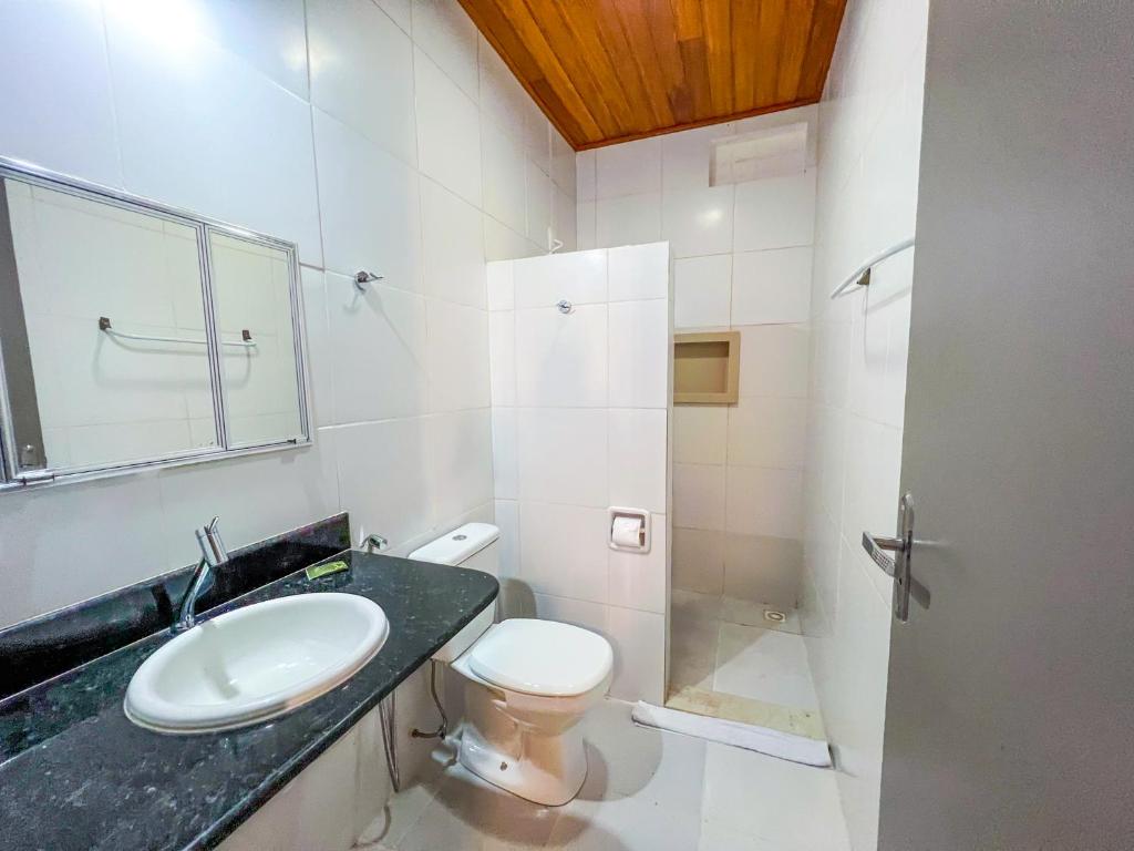 Koupelna v ubytování Balanço do Mar Rooms