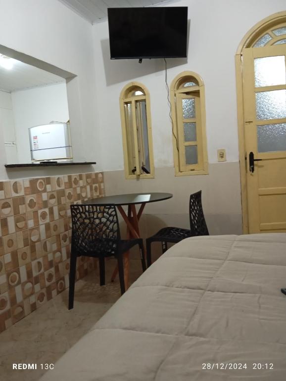 Et tv og/eller underholdning på Loft da Praia