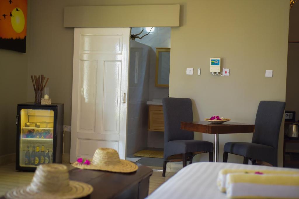 Posezení v ubytování Aquamarina Hotel